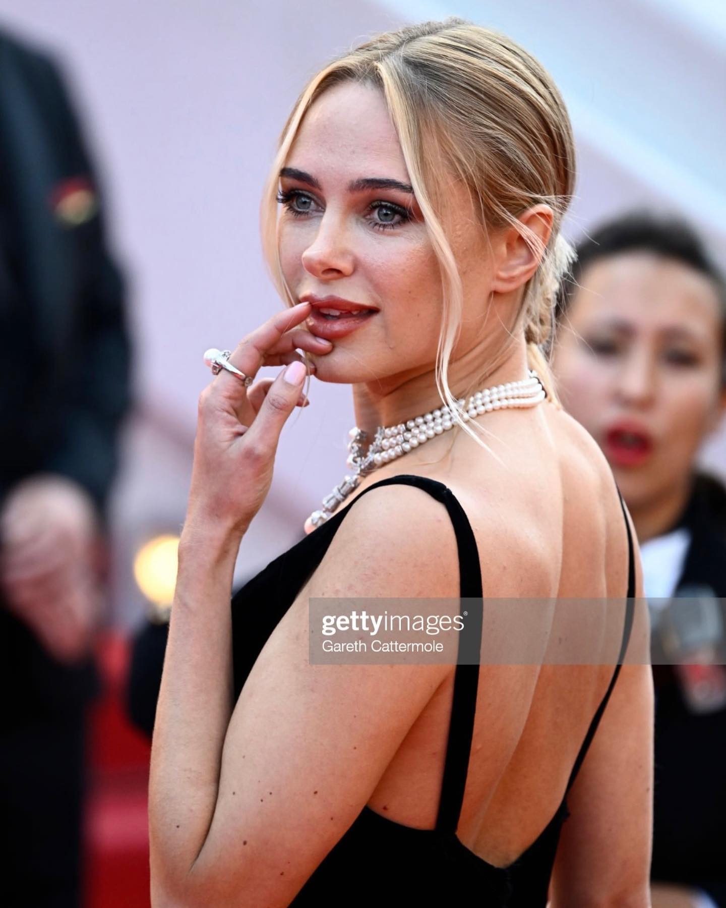 Designer Kimberly Garner at Cannes Film Festival 2023.